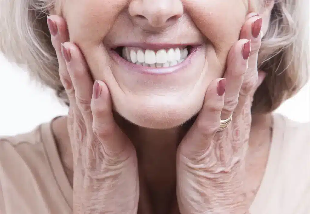 Closeup Image of Denture 